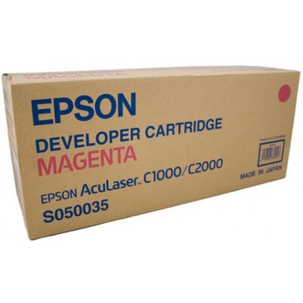 Epson C1000-C2000/C13S050035 Orjinal Kırmızı Toner