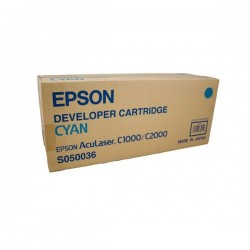 Epson C1000-C2000/C13S050036 Orjinal Mavi Toner