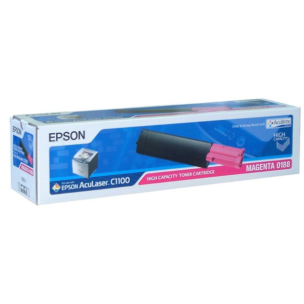 Epson C1100-CX-11-C13S050188 Orjinal Kırmızı Toner XL