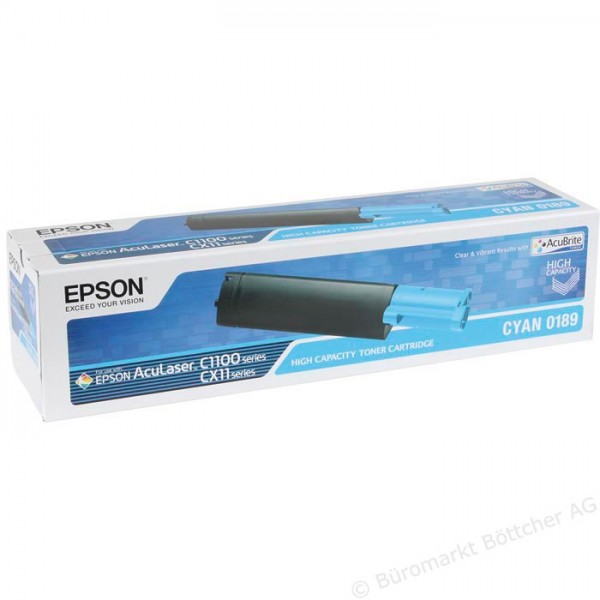 Epson C1100-CX-11-C13S050189 Orjinal Mavi Toner XL