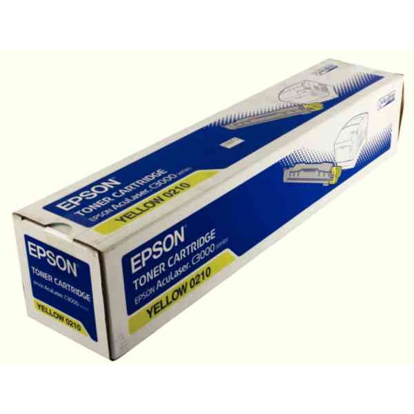 Epson C3000 C13S050210 Orjinal Sarı Toner