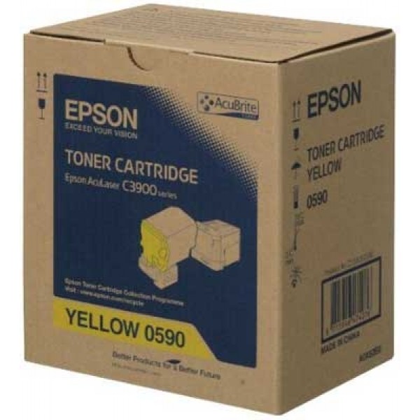 Epson C3900-CX37-C13S050590 Orjinal Sarı Toner