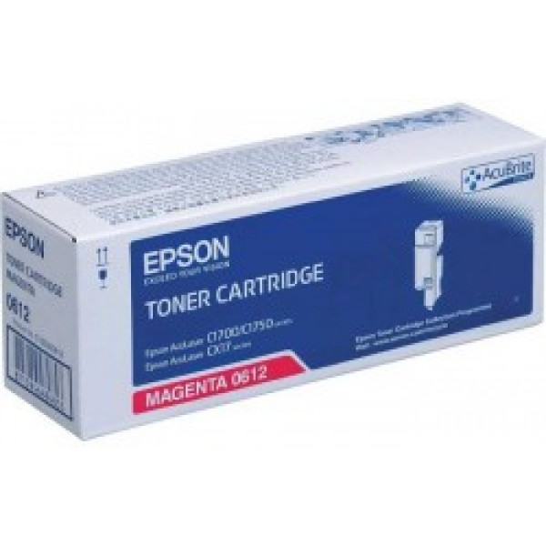 Epson CX-17-C1700-C1750-C13S050612 Orjinal Kırmızı Toner Y.K.